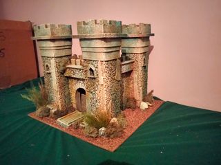 Castillo castillos de Belén navidad