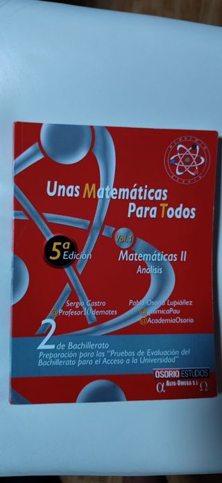 Unas matemáticas para todos Bachi 2