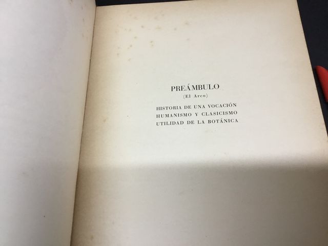 Libro vizcaya botánica antigua