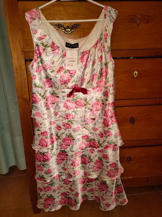 Vestido fiesta Pilar Prieto 