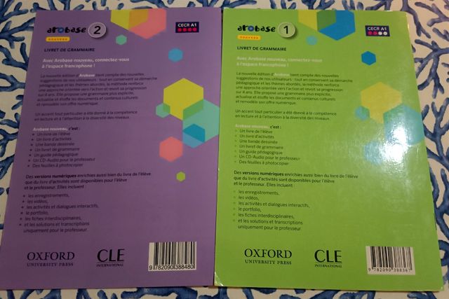 Livret de grammaire arobase A1