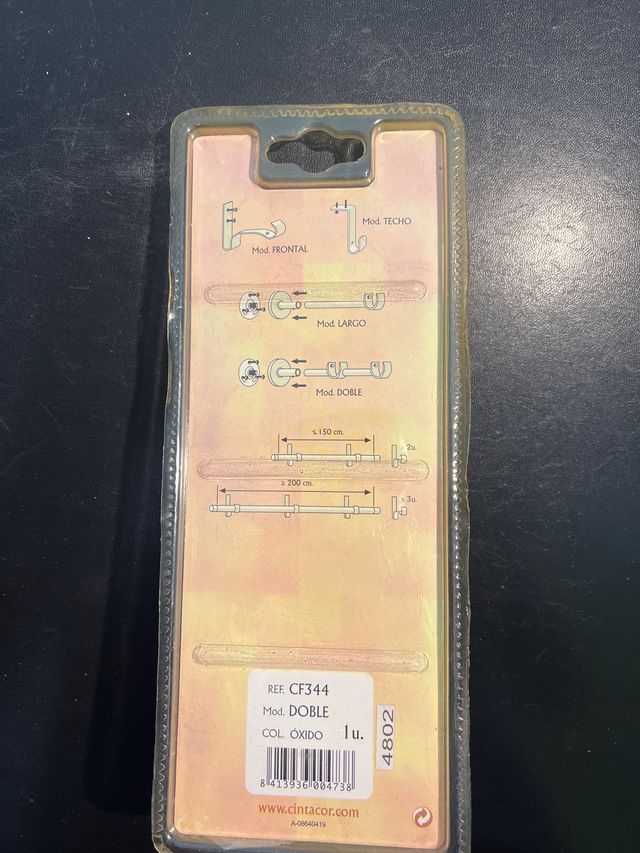 Packs Soporte de cortina doble
