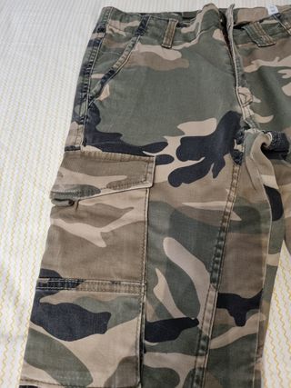 Pantaloni junior color militari Jack and Jones