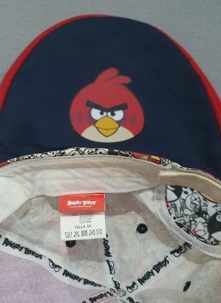 Angry Birds mochila y gorra