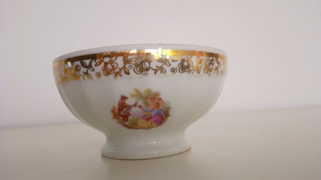 Conjunto de 2 taças Limoges França