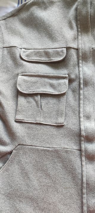 Vestido casual con capucha