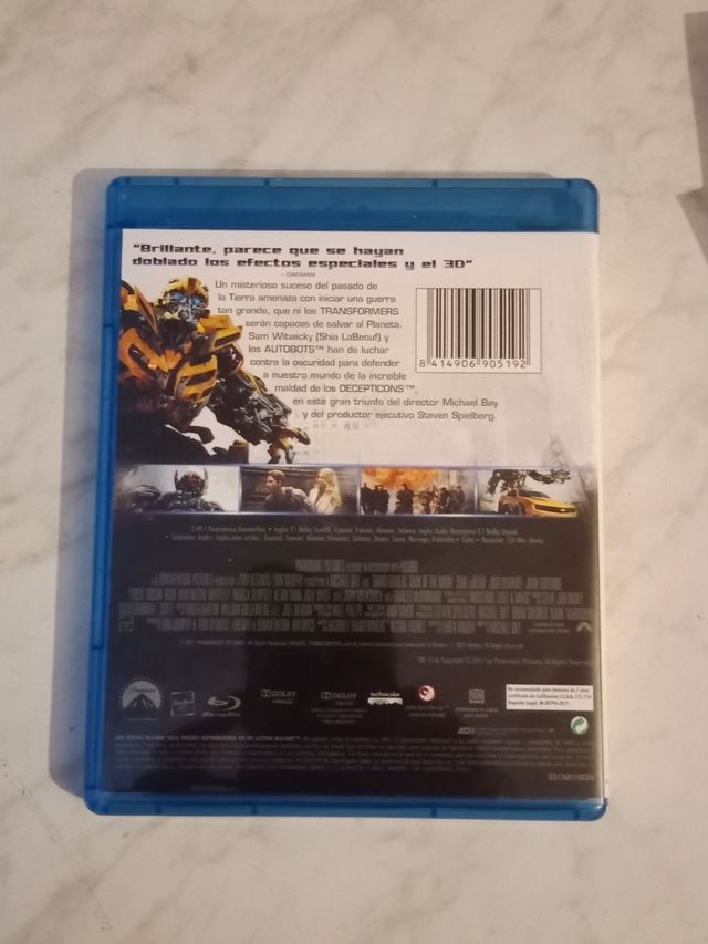 Transformers 3 el lado oscuro de la luna