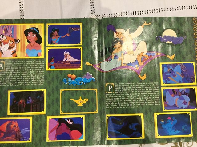 Album Aladdín de Panini