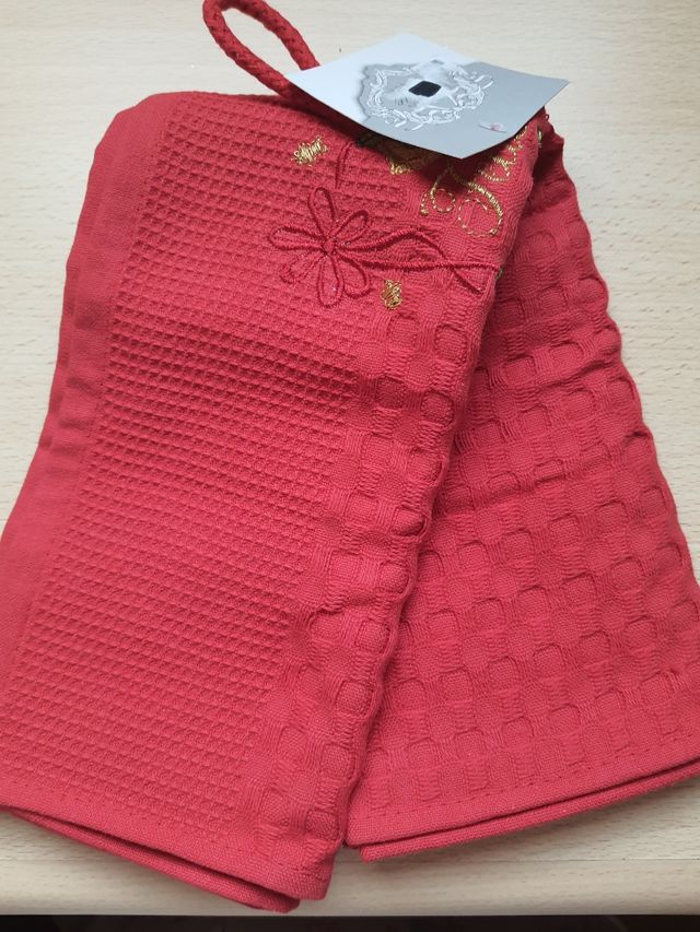 Strofinaccio da cucina a tema natalizio