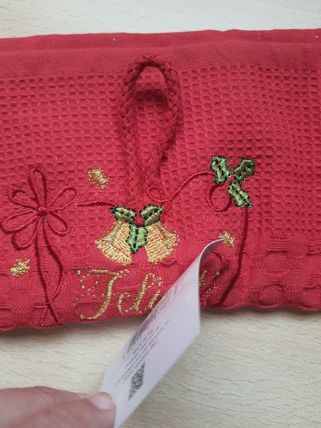 Strofinaccio da cucina a tema natalizio