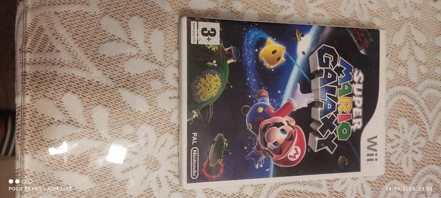 Juego wii Súper Mario Galaxy