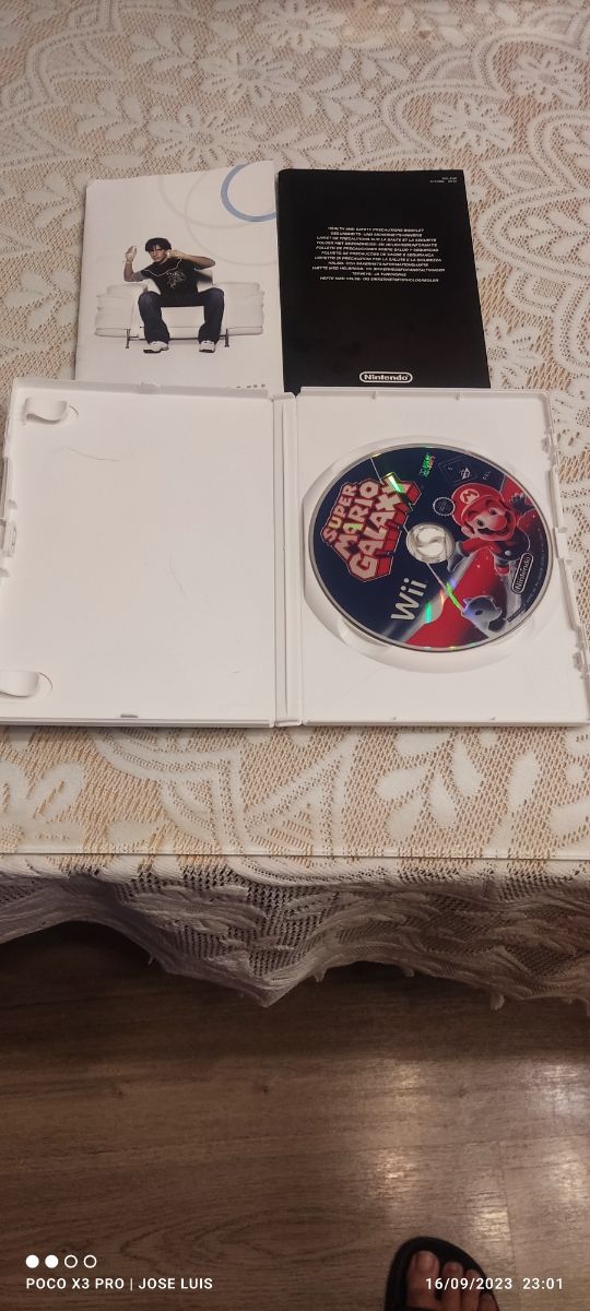 Juego wii Súper Mario Galaxy
