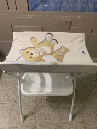 Bañera plegable CAM con cambiador