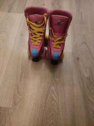 Patines niña cuatro ruedas