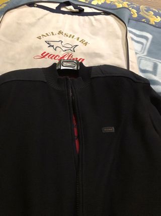 Chaquetón firma PAUL & SHARK, marinero, reversible