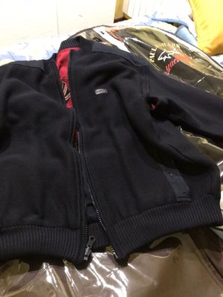 Chaquetón firma PAUL & SHARK, marinero, reversible