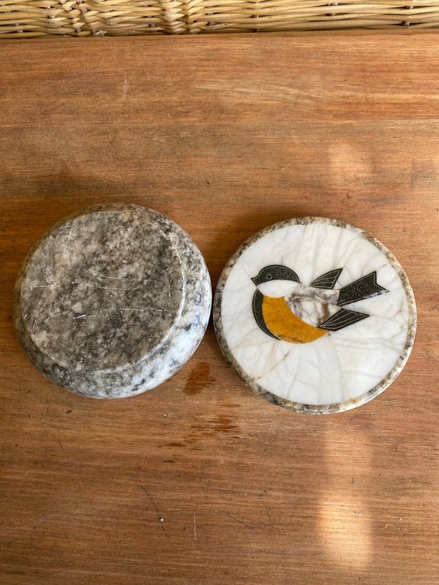 Joyero mármol decorado