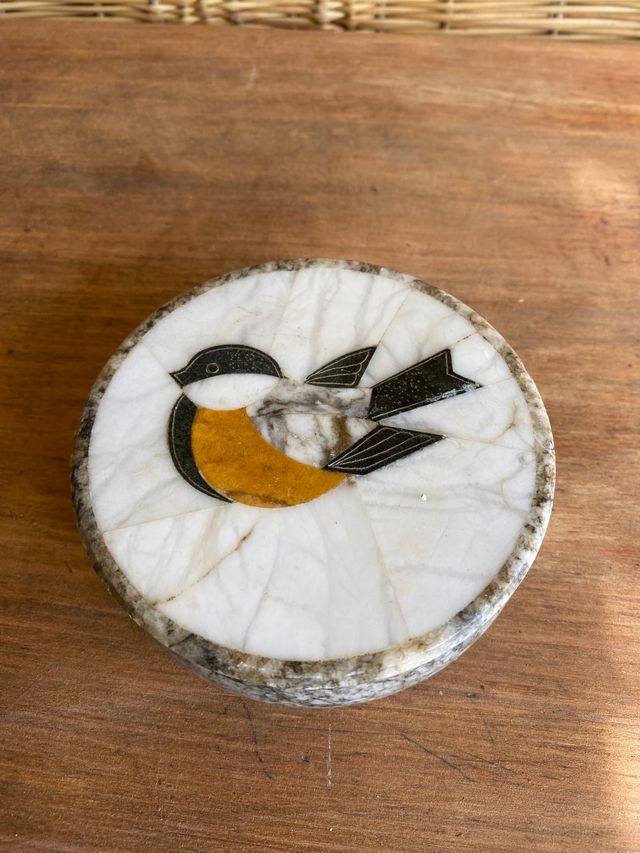 Joyero mármol decorado