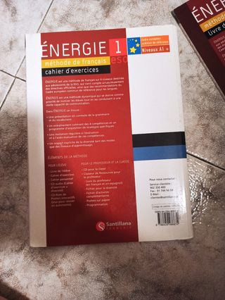 Cahier d'activités/workbook francés 1ESO