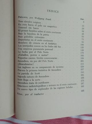 La conquista del sexto continente