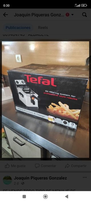 VENTA DE FREIDORA TEFAL