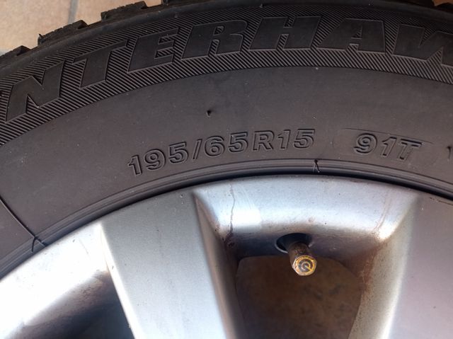 gomme invernali con cerchi golf 5 Firestone 