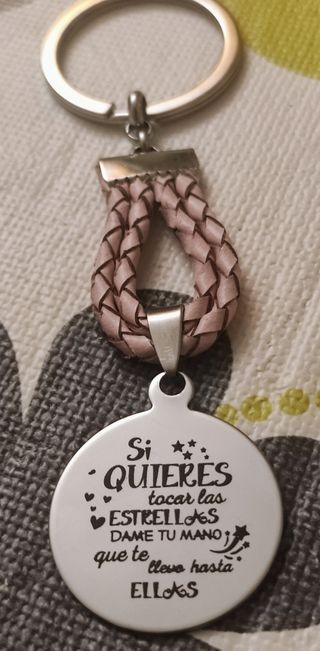 🌺 LLAVEROS DE LA AMISTAD 👥 DE ACERO
