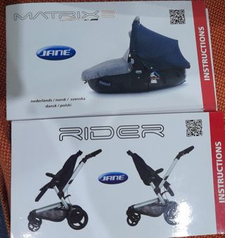 Silla de paseo + capazo Jane Matrix Rider regalo