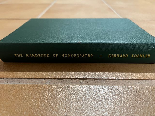 The handbook of Homoeopathy - G Koehler