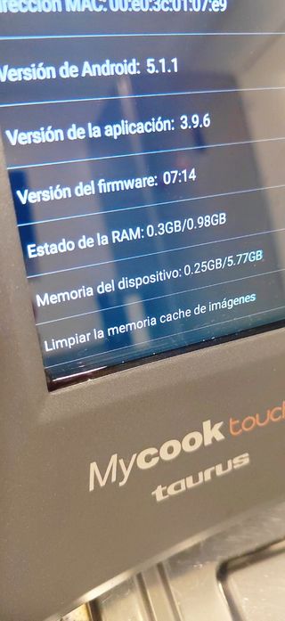 Robot Cocina Taurus Mycook