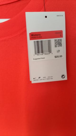 Camiseta Nike Mujer sin estrenar