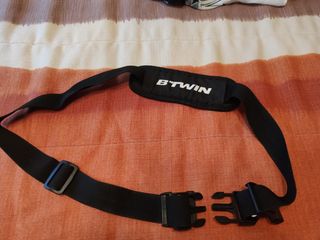 Cinta transporte bici sin pedales