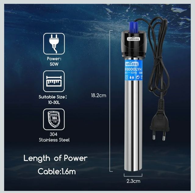 Regulador profesional calefacción acuario 50W