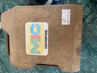 Microscopio Olympus antiguo