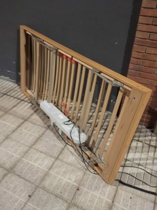 Cama articulada eléctrica con colchón