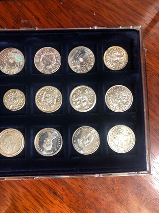 Coleccion Monedas de Historia de España en plata
