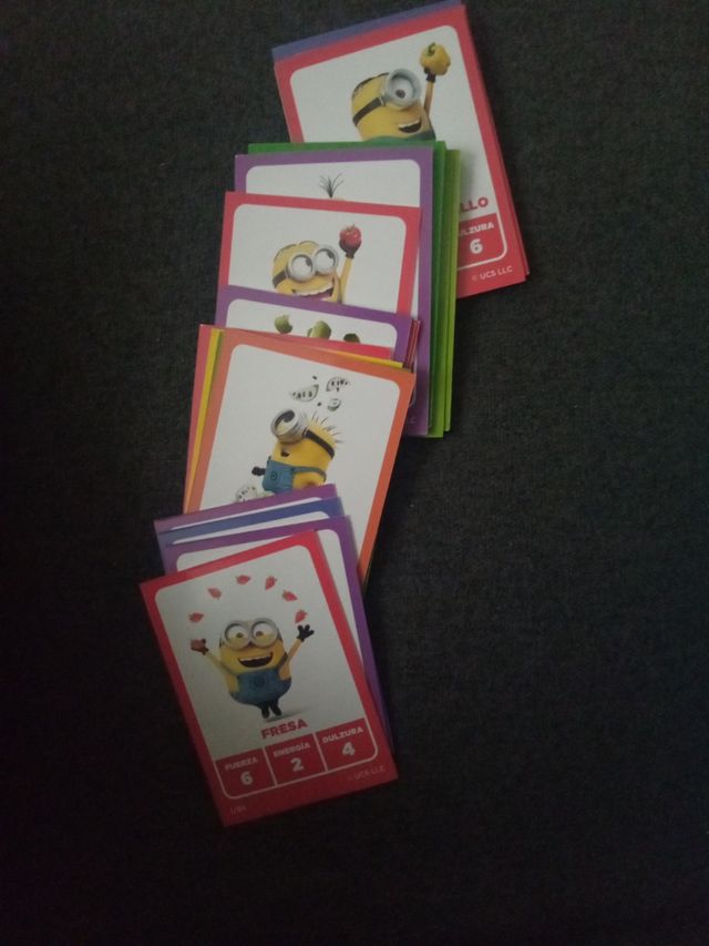 Cromos minions Carrefour 