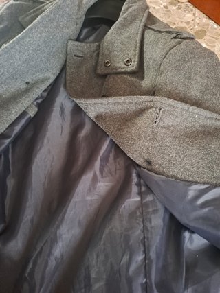 Cappotto Grigio doppio petto Maritimi lana