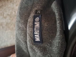 Cappotto Grigio doppio petto Maritimi lana