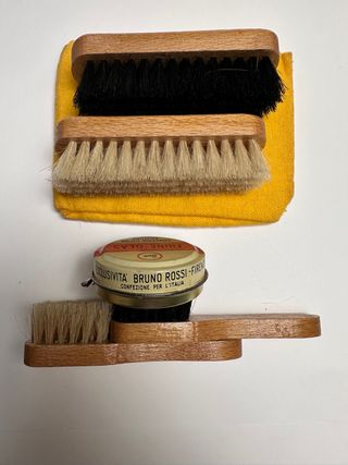 Set pulizia scarpe vintage