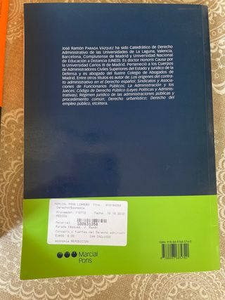 Libro Derecho Administrativo II y conceptos
