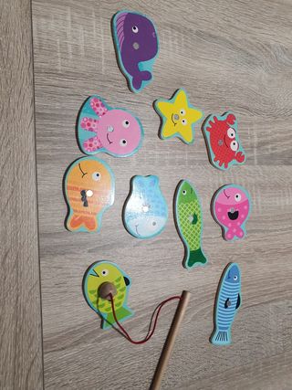 Juego infantil pescar 🎣
