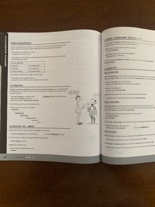 Libro estudio y ejercicios francés A1-A2