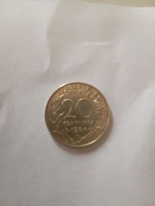 Moneda Republica Francesa 1984