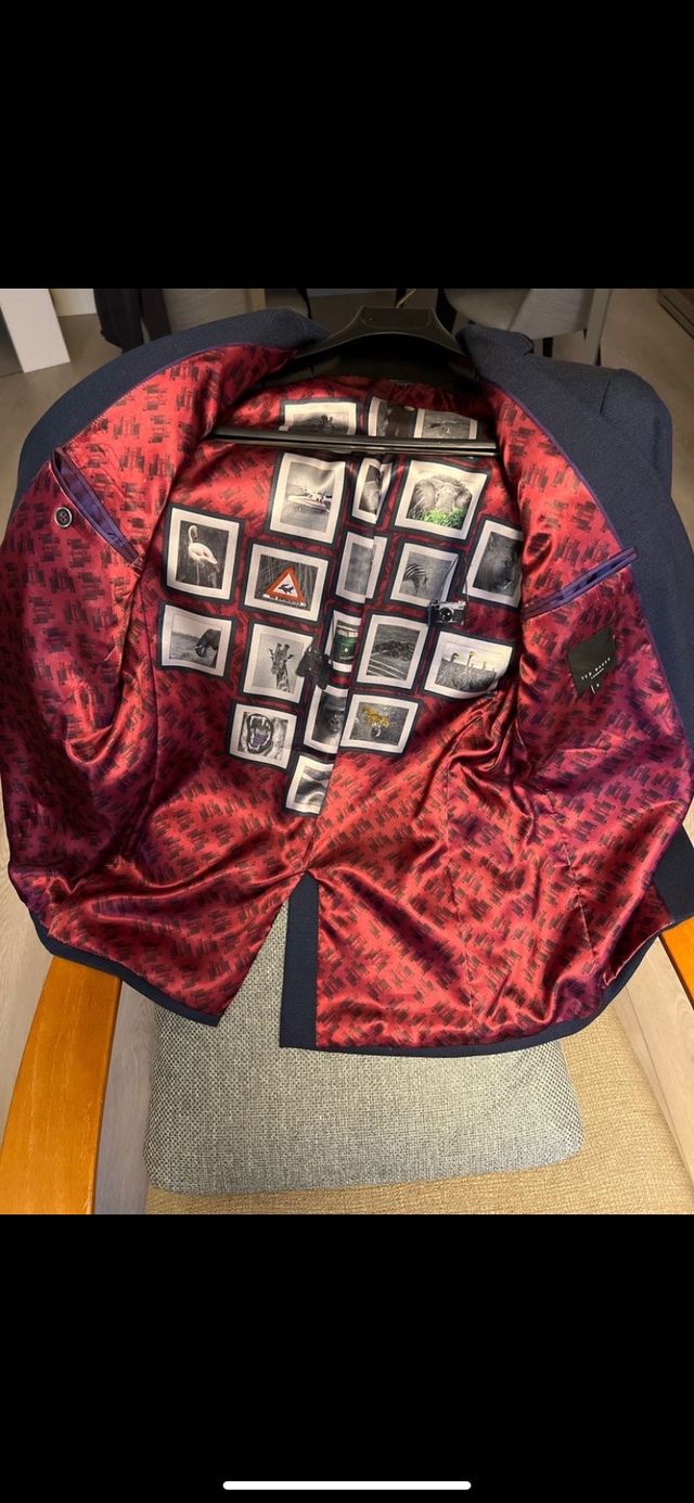 Americana azul marino Talla 3