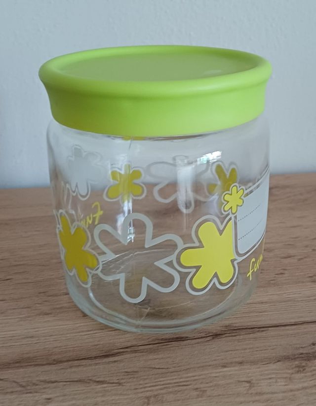 Barattolo da cucina in vetro