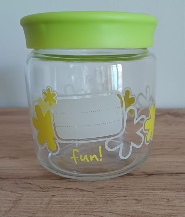 Barattolo da cucina in vetro