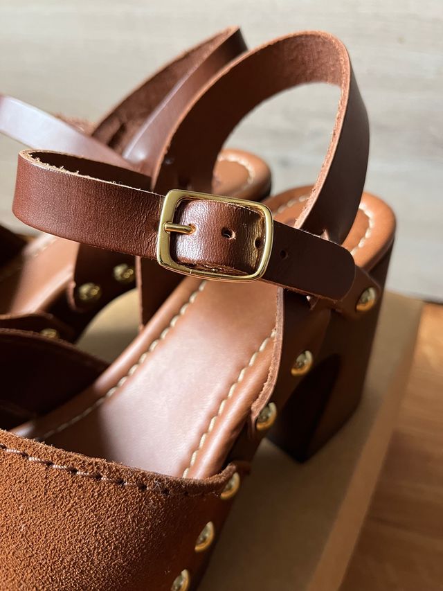 Sandalias de tacón talla 39