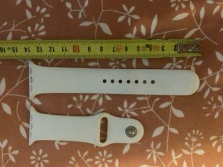 Correa original Apple Watch 42 mm blanca