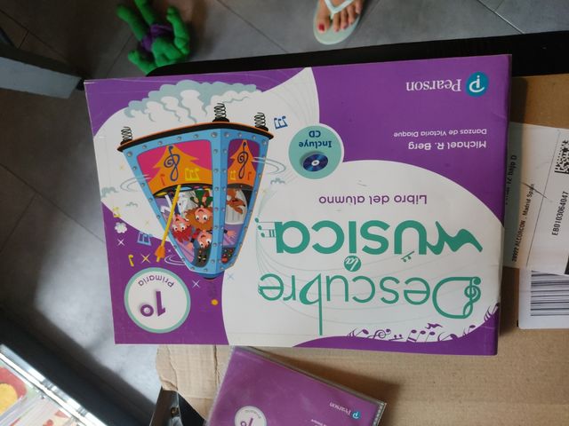 Pearson Descubre la música 1 primaria